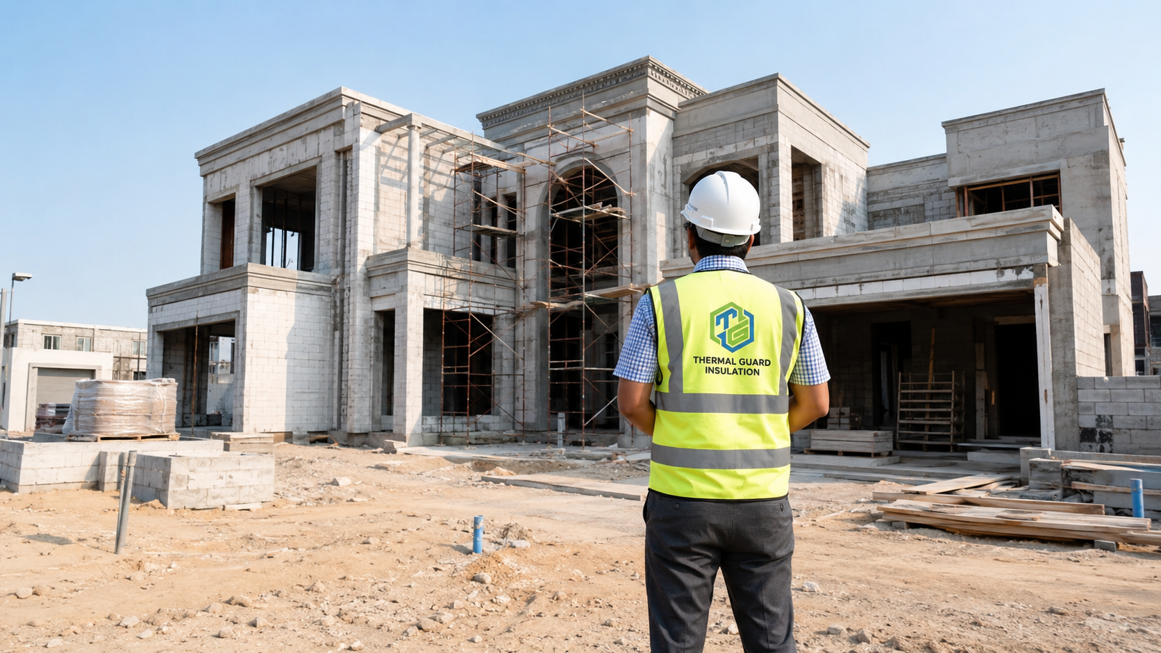G+2 Residential Villa — GRP lining project